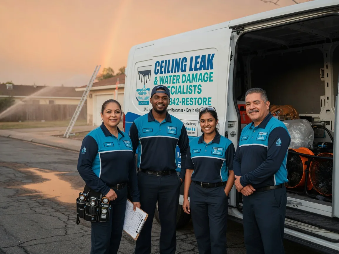 Ceiling Leak Cleanup company in Bedford, OH
